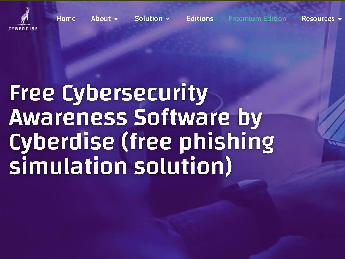 FREEMIUM -CYBERSECURITY AWARENESS BY CYBERDISE