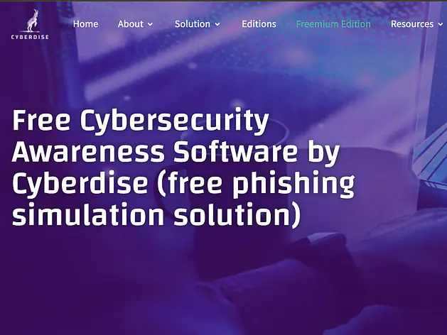 FREEMIUM -CYBERSECURITY AWARENESS BY CYBERDISE